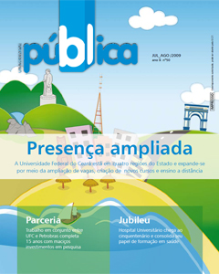 Capa da Revista Universidade Pública Nº 50 - julho/agosto de 2009