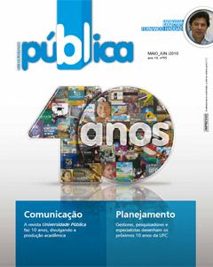 Capa da Revista Universidade Pública Nº 55 - maio/junho de 2010