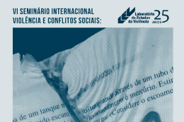 Cartaz do VI Seminário Internacional Violência e Conflitos Sociais