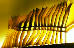 Imagem: Luminária projetada pelo aluno Yuri Catunda, do Curso de Arquitetura da UFC