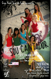 Imagem: Cartaz do espetáculo "Sou Cantador", do Coral Seios da Face