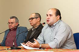 Imagem: Henry Campos, Jesualdo Farias e Roberto Cláudio