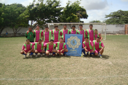 Imagem: Equipe de futebol masculino do Centro de Ciências Agrárias