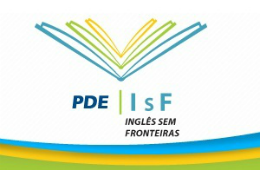 Image: logomarca do Programa Inglês Sem Fronteiras