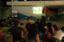 Imagem: Exibição do Cine Arte Clube no Campus Cariri, em Juazeiro do Norte