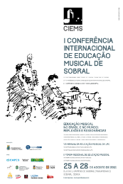 Imagem: I Conferência Internacional de Educação Musical de Sobral (CIEMS) será de 25 a 28 de agosto