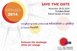 Cartaz da conferência internacional The Network: Towards Unity for Health 