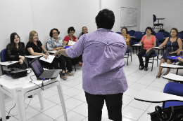 Imagem: Os encontros acontecem no no Auditório da Coordenadoria de Qualidade de Vida no Trabalho (foto: Ribamar Neto)
