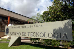 Imagem: Fachada do Centro de Tecnologia, no Campus do Pici