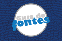 Imagem: Logomarca do Projeto Guia de Fontes