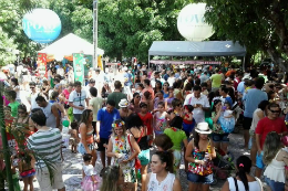 Imagem: Adultos e crianças lotam as edições do Pré-Carnaval na Casa de José de Alencar