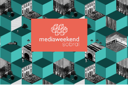 Imagem: Página inicial do site do I Media Weekend em Sobral (Imagem: Reprodução da Internet)