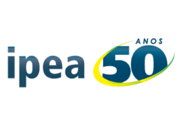 Imagem: Logomarca dos 50 anos do Ipea