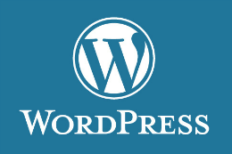 Imagem: Logomarca da ferramenta WordPress