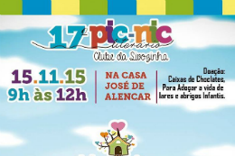 Imagem: Banner de divulgação do Pic-Nic Literário