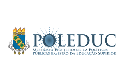 Imagem: Logo do Mestrado Profissional em Políticas Públicas e Gestão da Educação Superior (POLEDUC) (Imagem: Divulgação)
