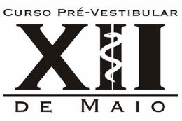 Imagem: Logo do curso Pré-Vestibular XII de Maio (Imagem: Divulgação)