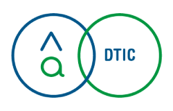 Imagem: Logomarca da formação "Docência Integrada às Tecnologias da Informação e Comunicação (DTIC)"