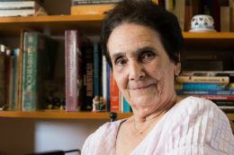 Imagem: A docente aposentada Maria da Guia Silva Lima, que atuava no Departamento de Bioquímica, receberá o título de Professora Emérita