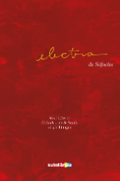 Imagem: Capa da tradução da obra "Electra", de Sófocles, pelo Prof. Orlando Araújo (Imagem: Divulgação)
