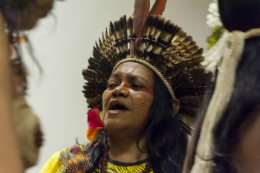 Imagem: Na programação, a questão indígena no Brasil e o direito indígena no Ceará (Foto: Viktor Braga)