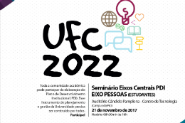 Imagem: Os seminários para elaboração do PDI 2018-2022 são abertos à toda a comunidade acadêmica (Imagem: Divulgação)