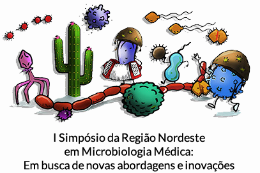 Imagem: Logomarca do I Simpósio da Região Nordeste de Microbiologia Médica (Divulgação)