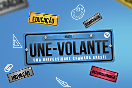 Imagem: Logomarca do projeto UNE Volante