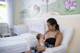 Imagem: A CGBP é uma residência provisória que possibilita o cuidado com a gestação de alto risco e puerpério para usuárias e seus recém-nascidos (Foto: Rondineli Castelo)