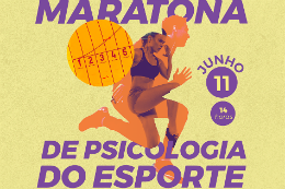 Imagem: logomarca da Maratona de Psicologia do Esporte