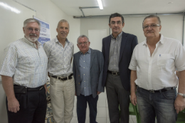 Imagem: Jerry Miller, Reindert Julius, Henry Campos, Eduardo Sávio e Edmo Campos