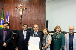 Imagem: Homenagem foi aprovada por unanimidade pelo plenário da Câmara Municipal de Fortaleza (Foto: divulgação/CMFor)