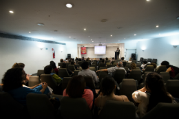 Imagem: A abertura ocorreu no auditório do Centro Dragão do Mar de Arte e Cultura (Foto: Luiz Alves)