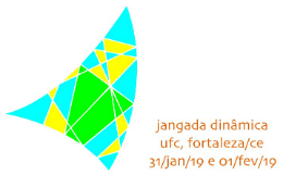 Imagem: Logo do evento com ilustração de jangada