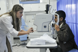 Imagem: Exame oftalmológico