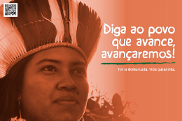 A luta dos povos indígenas lutam contra o extermínio de suas vidas e de suas terras já dura séculos (Foto: Izabelle Louise)