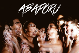 Banner do espetáculo Abaporu
