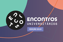 Imagem: Logomarca da edição 2019 dos Encontros Universitários