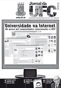 Capa do Jornal da UFC Nº 18 - novembro de 2007