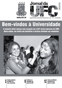 Capa do Jornal da UFC Nº 19 - fevereiro de 2008