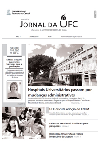 Capa do Jornal da UFC Nº 30 - janeiro/fevereiro de 2010