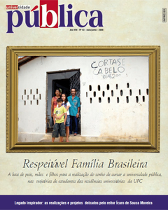 Capa da Revista Universidade Pública Nº 43 - maio/junho de 2008