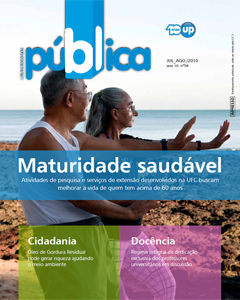 Capa da Revista Universidade Pública Nº 56 - julho/agosto de 2010