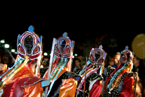 Foto de apresentação do grupo Brincantes Cordão do Caroá.