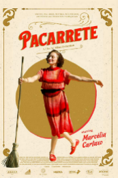 Cartaz do filme, com personagem principal dançando