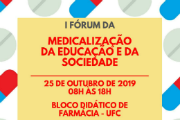 Imagem: O Fórum vai discutir a medicalização na perspectiva de profissionais de saúde e educação e dos próprios usuários dos serviços de saúde (Imagem: Divulgação)