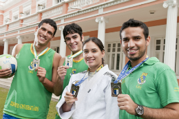 Imagem: Alunos atletas da UFC já obtiveram bons resultados em competições nacionais