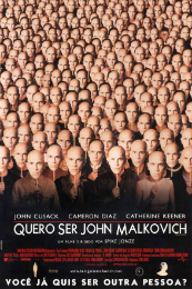 Imagem: Cartaz do filme "Quero ser John Malkovich"