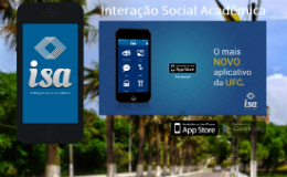 Imagem: Alunos da UFC criaram o aplicativo Interação Social Acadêmica (ISA) que facilita a localização no Campus do Pici (Foto: Divulgação)
