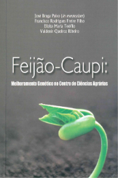 imagem: capa do livro Feijão-Caupi:melhoramento genético